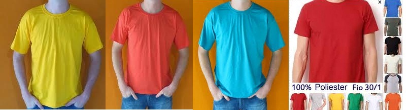 CAMISETA LISA (19)982001045 R$ 15,00 ACIMA 1000 PÇS EM DRY SPORT LISO 'IMPRESSÃO À PARTE F/C SUBLIMAÇÃO' CORES TRADICIONAIS BÁSICAS MÉDIO TOM MANGAS LISAS QUALIDADE COMPROVADA ENTREGA NA DATA E O MENOR PREÇO E FRETE DO BRASIL ORÇAMENTOS COM REFERENCIAS DE NOSSOS CLIENTES ACOMPANHE NOSSAS PROMOÇÕES PAGUE NO CRÉDITO VIA LINK DE PAGAMENTO CIELO BANCO DO BRASIL